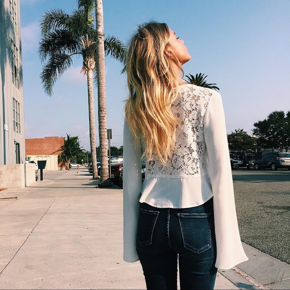 flynn skye london lace top - Picture 3 of 4